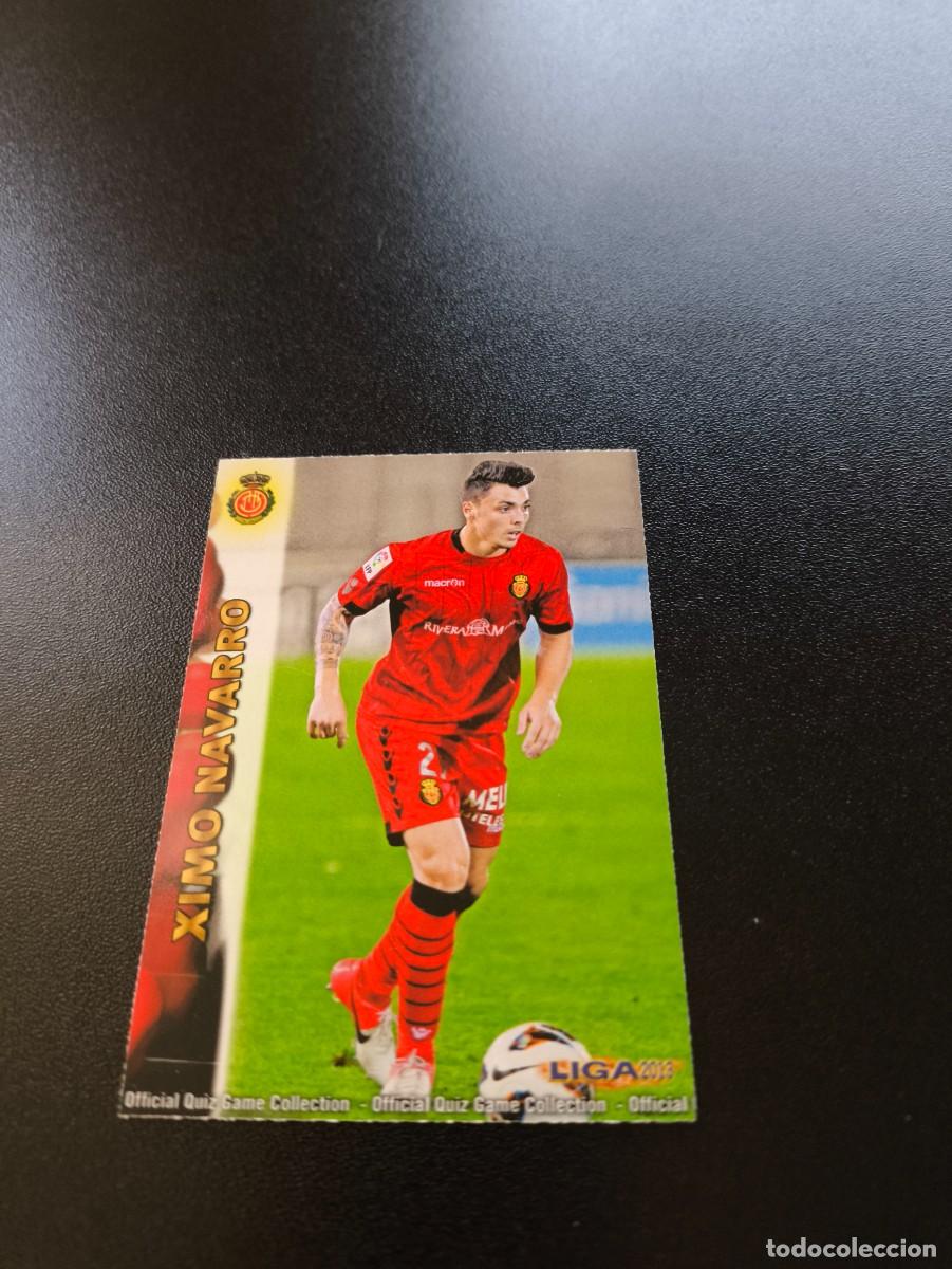 Cromos de F&uacute;tbol: 198 XIMO NAVARRO MALLORCA MUNDICROMO LIGA 2012 2013 12 13 NO PANINI ESTE MEGACRACKS