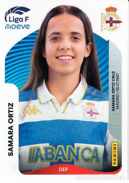 Cromos de Futebol: CROMO PANINI LIGA FEMENINA F 2025-26 (25 - 26) - N&ordm; 126 - SAMARA ORTIZ - DEPORTIVO ABANCA LA CORU&Ntilde;A