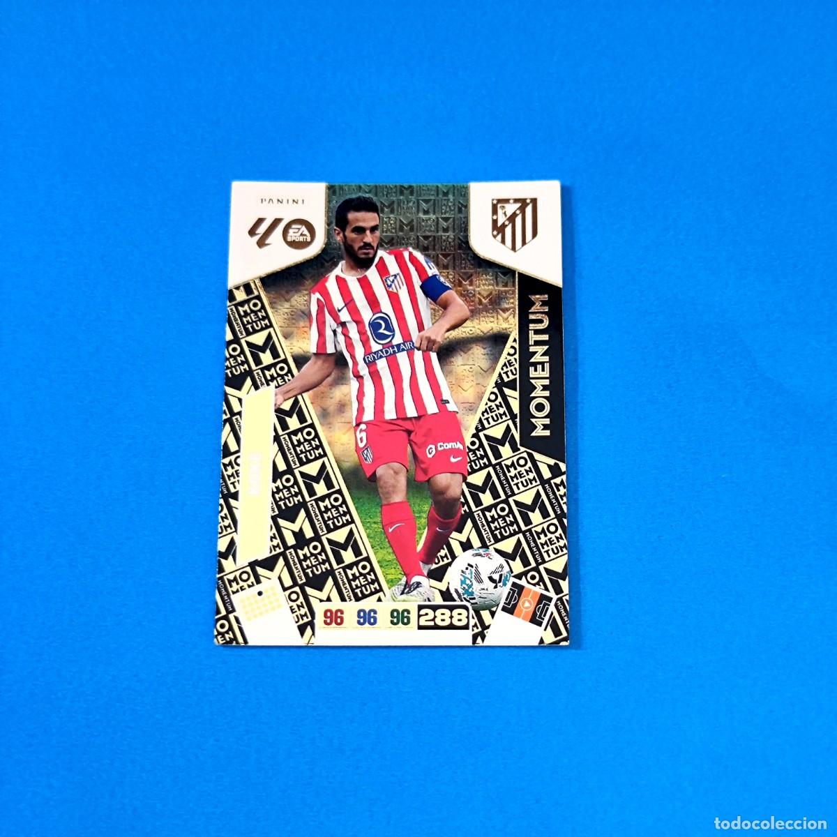 Cromos de F&uacute;tbol: Adrenalyn 2025 2026 / 25 26 Momentum Koke Atl&eacute;tico de Madrid