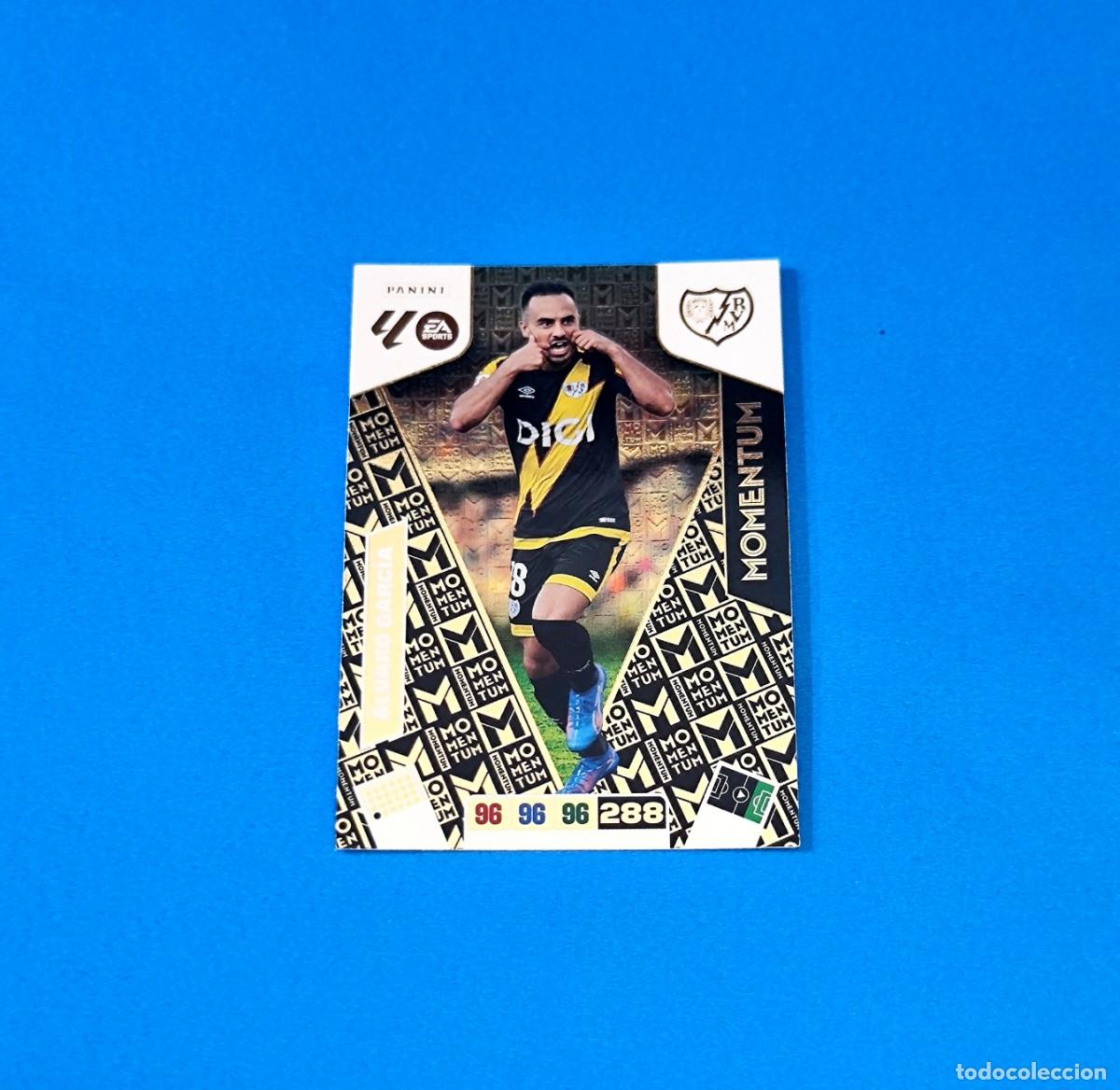 Cromos de F&uacute;tbol: Adrenalyn 2025 2026 / 25 26 Momentum &Aacute;lvaro Garc&iacute;a Rayo Vallecano