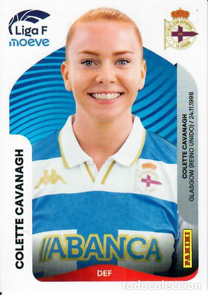 Cromos de F&uacute;tbol: CROMO PANINI LIGA FEMENINA F 2025-26 (25 - 26) - N&ordm; 131 B - COLETTE CAVANAGH - DVO ABANCA LA CORU&Ntilde;A