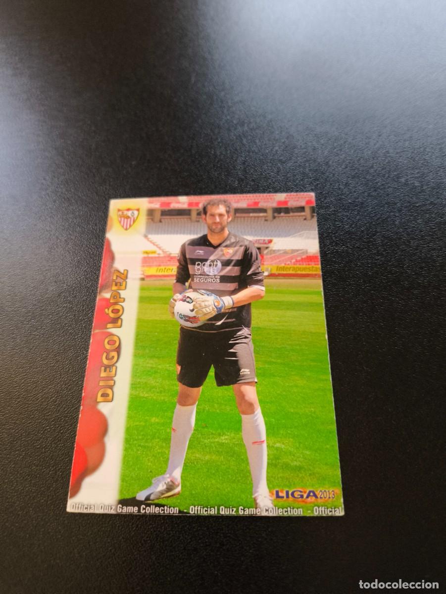 Cromos de F&uacute;tbol: 221 Diego L&oacute;pez SEVILLA MUNDICROMO LIGA 2012 2013 12 13 NO PANINI ESTE MEGACRACKS