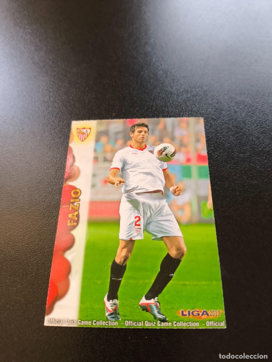 Cromos de F&uacute;tbol: 227 Fazio SEVILLA MUNDICROMO LIGA 2012 2013 12 13 NO PANINI ESTE MEGACRACKS