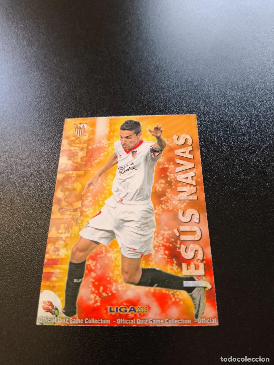 Cromos de F&uacute;tbol: 241 JESUS NAVAS SUPERSTAR MATE SEVILLA MUNDICROMO LIGA 2012 2013 12 13 NO PANINI ESTE MEGACRACKS