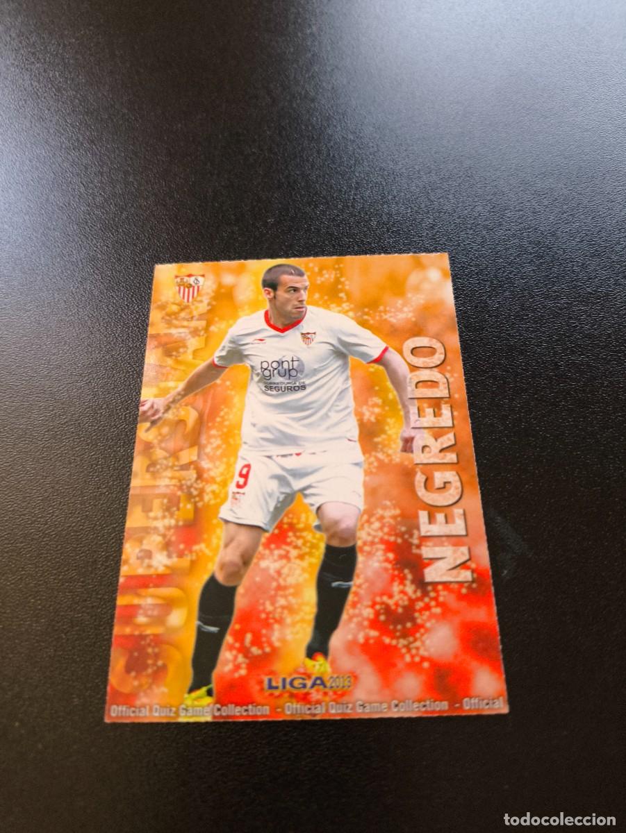 Cromos de F&uacute;tbol: 242 NEGREDO SUPERSTAR MATE SEVILLA MUNDICROMO LIGA 2012 2013 12 13 NO PANINI ESTE MEGACRACKS