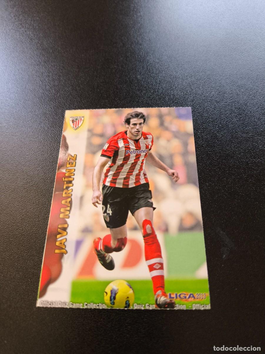 Cromos de F&uacute;tbol: 254 Javi Mart&iacute;nez ATHLETIC DE BILBAO MUNDICROMO LIGA 2012 2013 12 13 NO PANINI ESTE MEGACRACKS