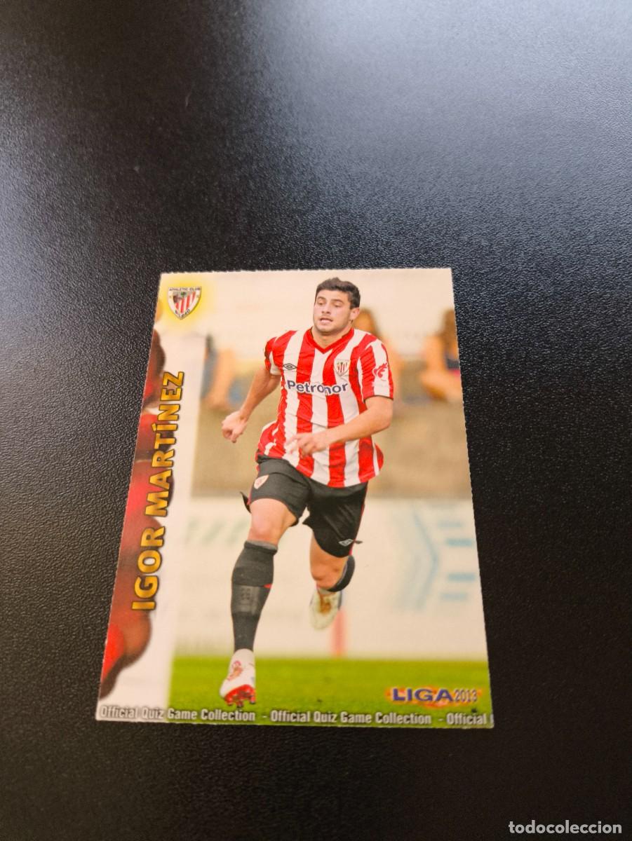 Cromos de F&uacute;tbol: 254 Igor Mart&iacute;nez ATHLETIC DE BILBAO MUNDICROMO LIGA 2012 2013 12 13 NO PANINI ESTE MEGACRACKS
