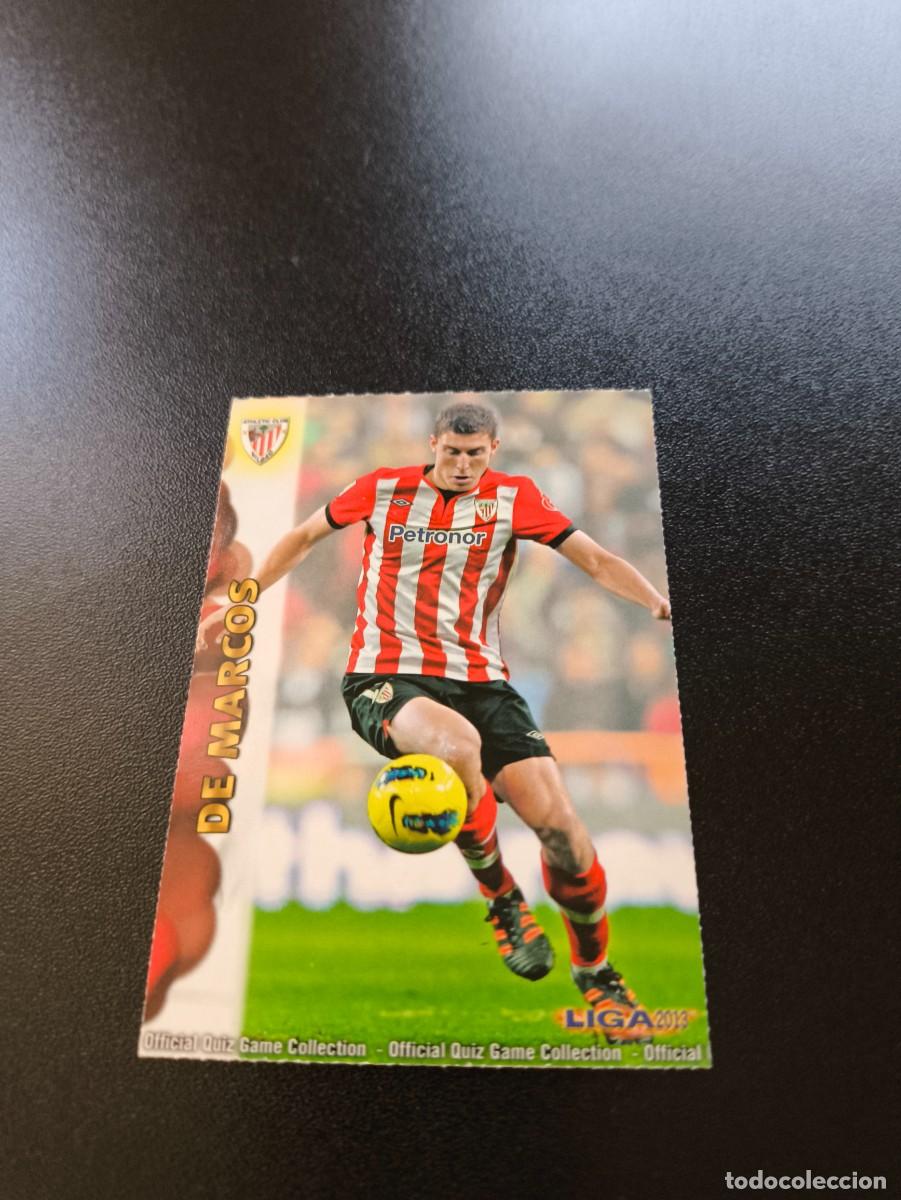 Cromos de F&uacute;tbol: 257 De Marcos ATHLETIC DE BILBAO MUNDICROMO LIGA 2012 2013 12 13 NO PANINI ESTE MEGACRACKS