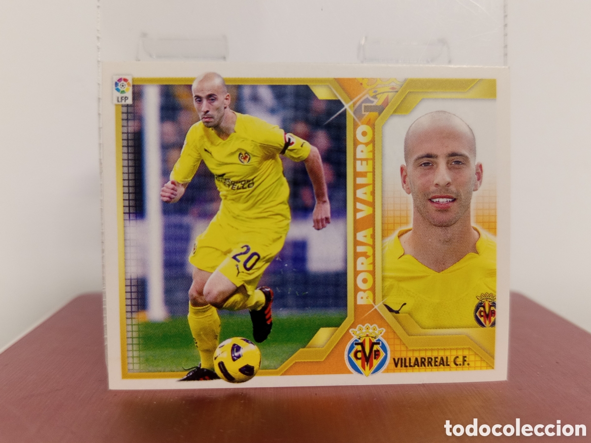 Football Stickers: ❇️ CROMO ⚽ BORJA VALERO VILLARREAL 2011 2012 11 12 LIGA ESTE LFP BBVA STICKER SIN PEGAR ❇️