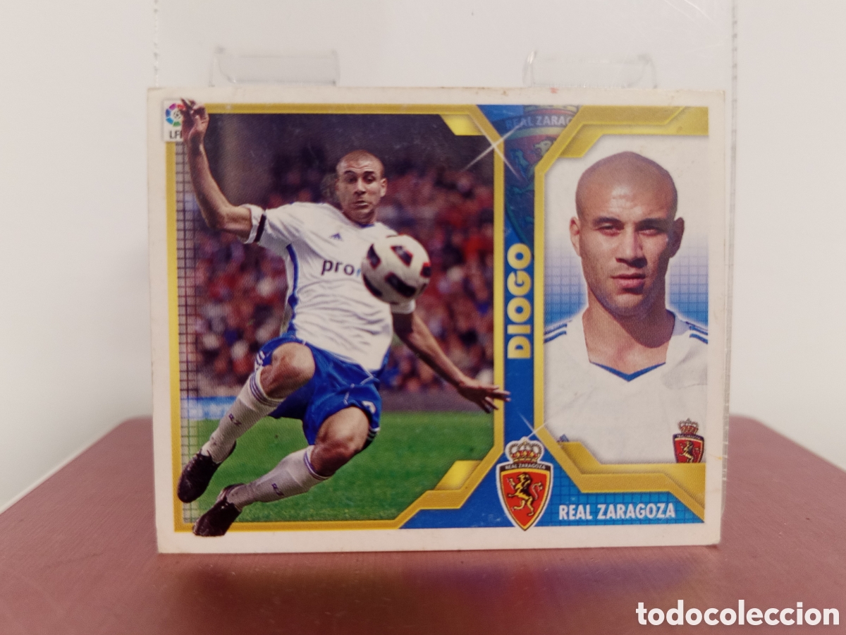 Cromos de F&uacute;tbol: ❇️ CROMO ⚽ DIOGO ZARAGOZA 2011 2012 11 12 LIGA ESTE LFP BBVA STICKER SIN PEGAR ❇️