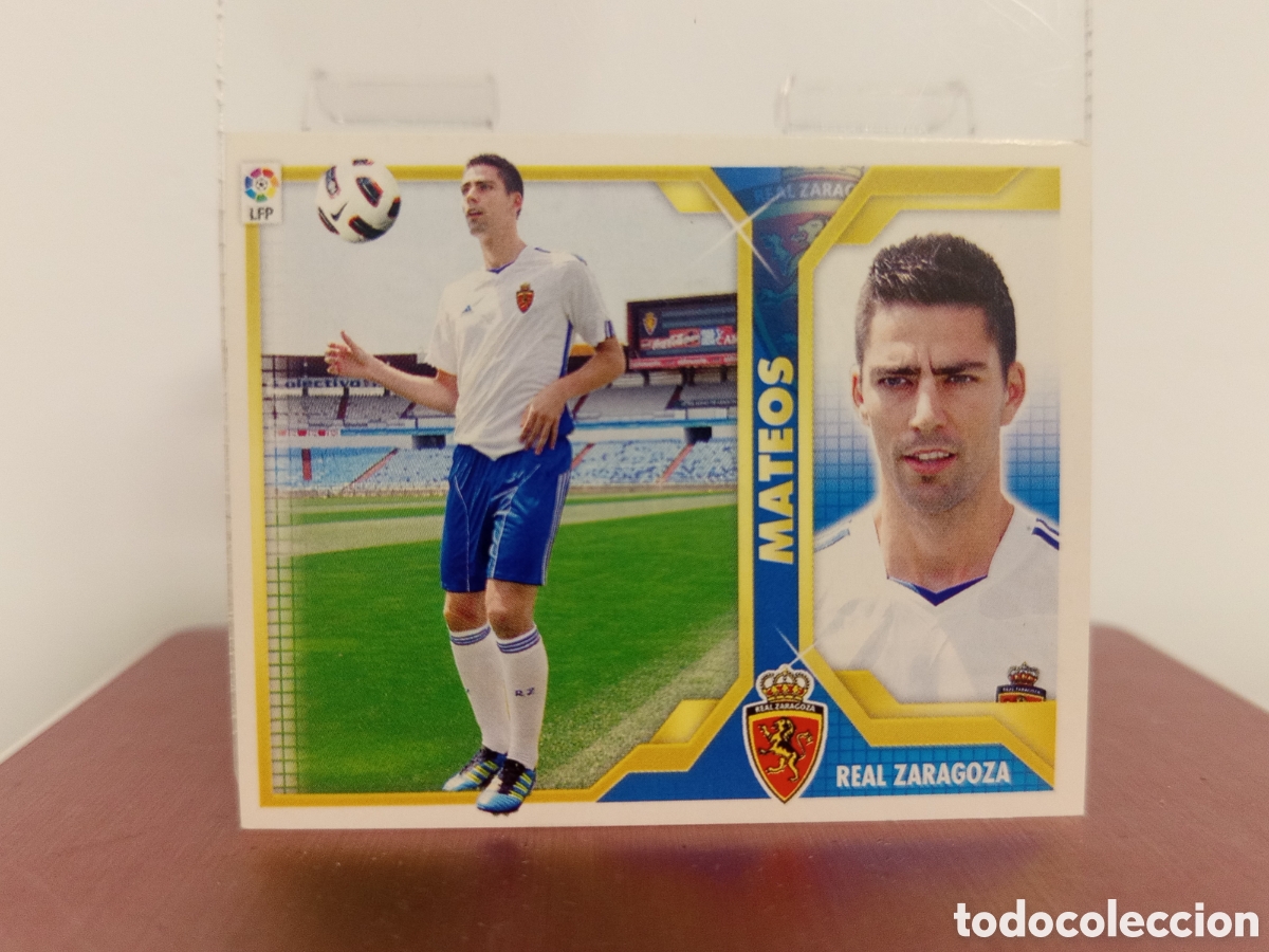 Cartes &agrave; collectionner de Football: ❇️ CROMO ⚽ MATEOS ZARAGOZA 2011 2012 11 12 LIGA ESTE LFP BBVA STICKER SIN PEGAR ❇️