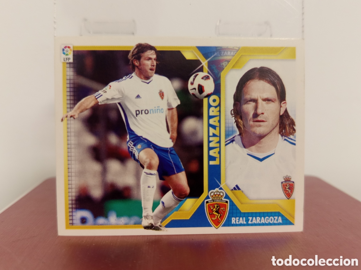 Cartes &agrave; collectionner de Football: ❇️ CROMO ⚽ LANZARO ZARAGOZA 2011 2012 11 12 LIGA ESTE LFP BBVA STICKER SIN PEGAR ❇️