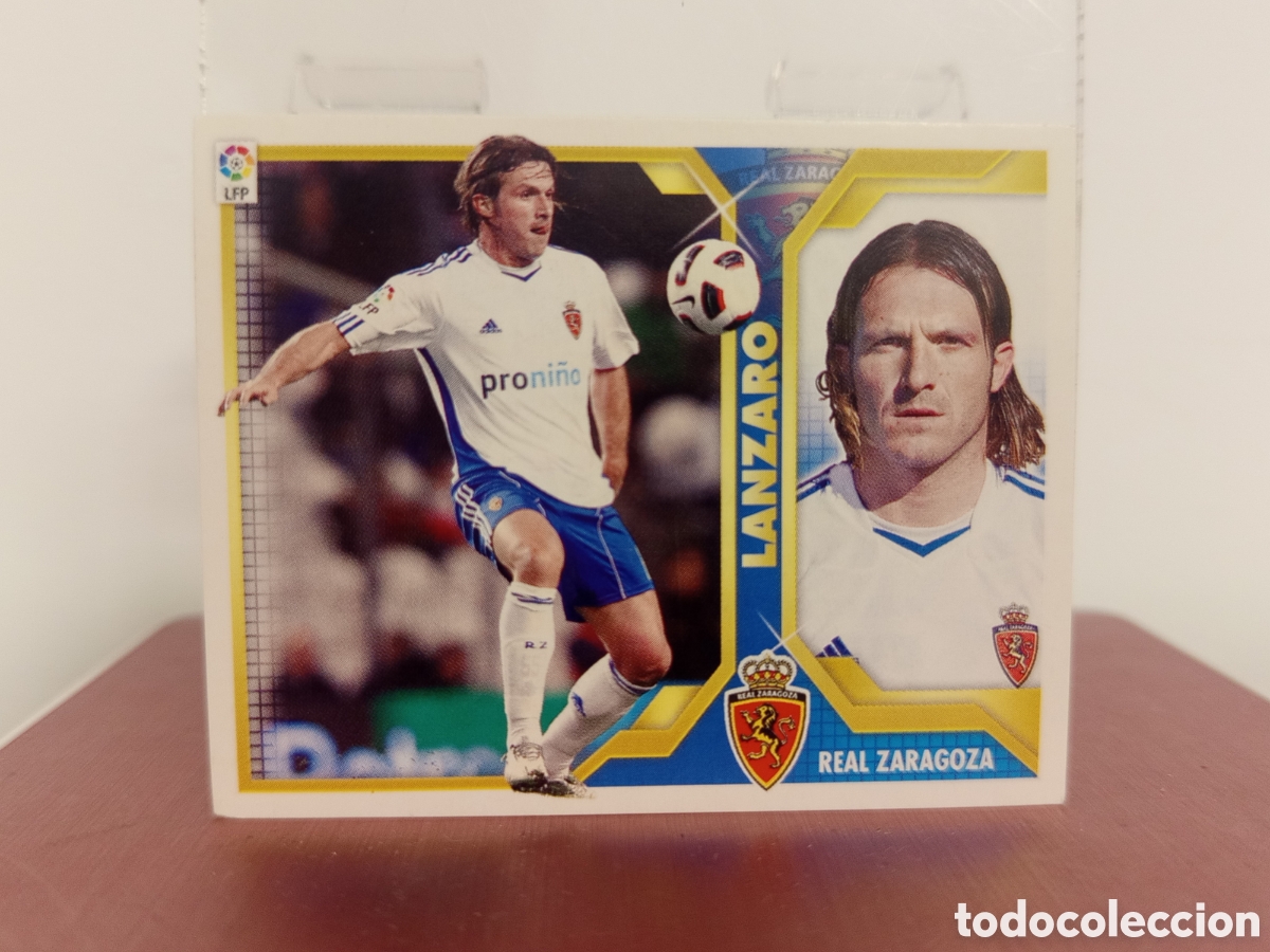 Cartes &agrave; collectionner de Football: ❇️ CROMO ⚽ LANZARO ZARAGOZA 2011 2012 11 12 LIGA ESTE LFP BBVA STICKER SIN PEGAR ❇️