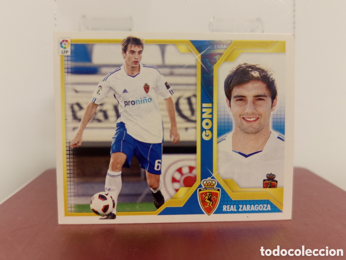 Cartes &agrave; collectionner de Football: ❇️ CROMO ⚽ GONI ZARAGOZA 2011 2012 11 12 LIGA ESTE LFP BBVA STICKER SIN PEGAR ❇️