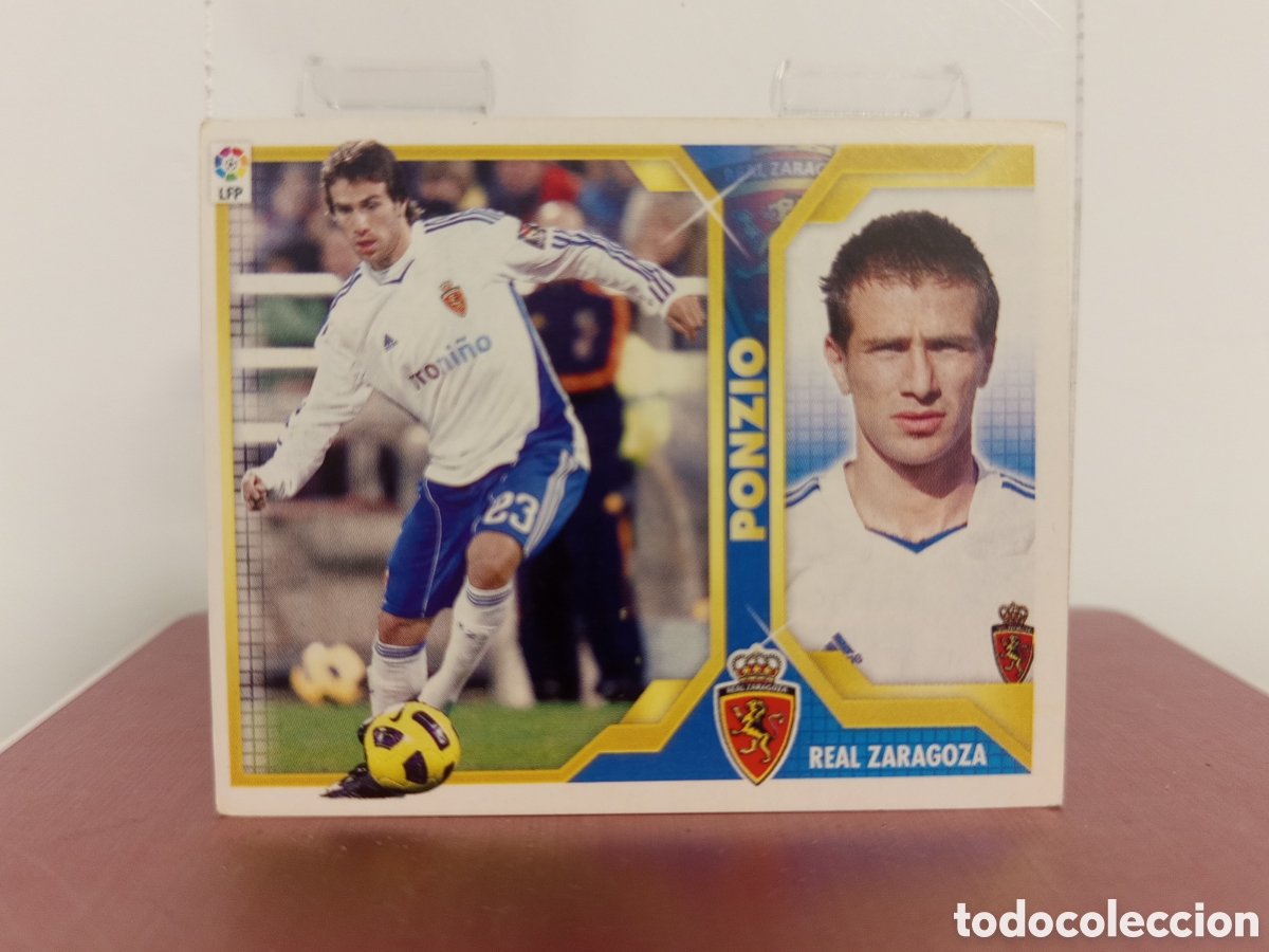 Cartes &agrave; collectionner de Football: ❇️ CROMO ⚽ PONZIO ZARAGOZA 2011 2012 11 12 LIGA ESTE LFP BBVA STICKER SIN PEGAR ❇️