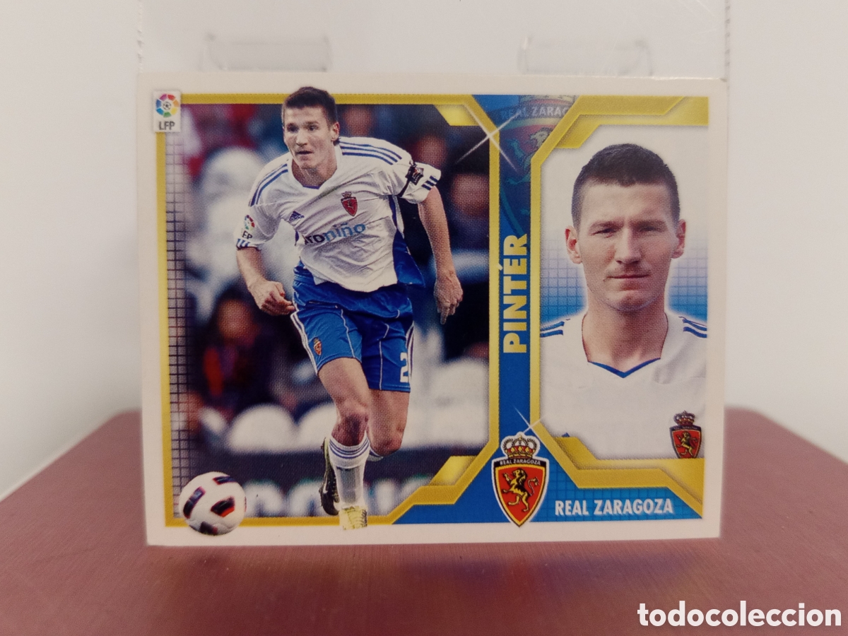 Cartes &agrave; collectionner de Football: ❇️ CROMO ⚽ PINTER ZARAGOZA 2011 2012 11 12 LIGA ESTE LFP BBVA STICKER SIN PEGAR ❇️