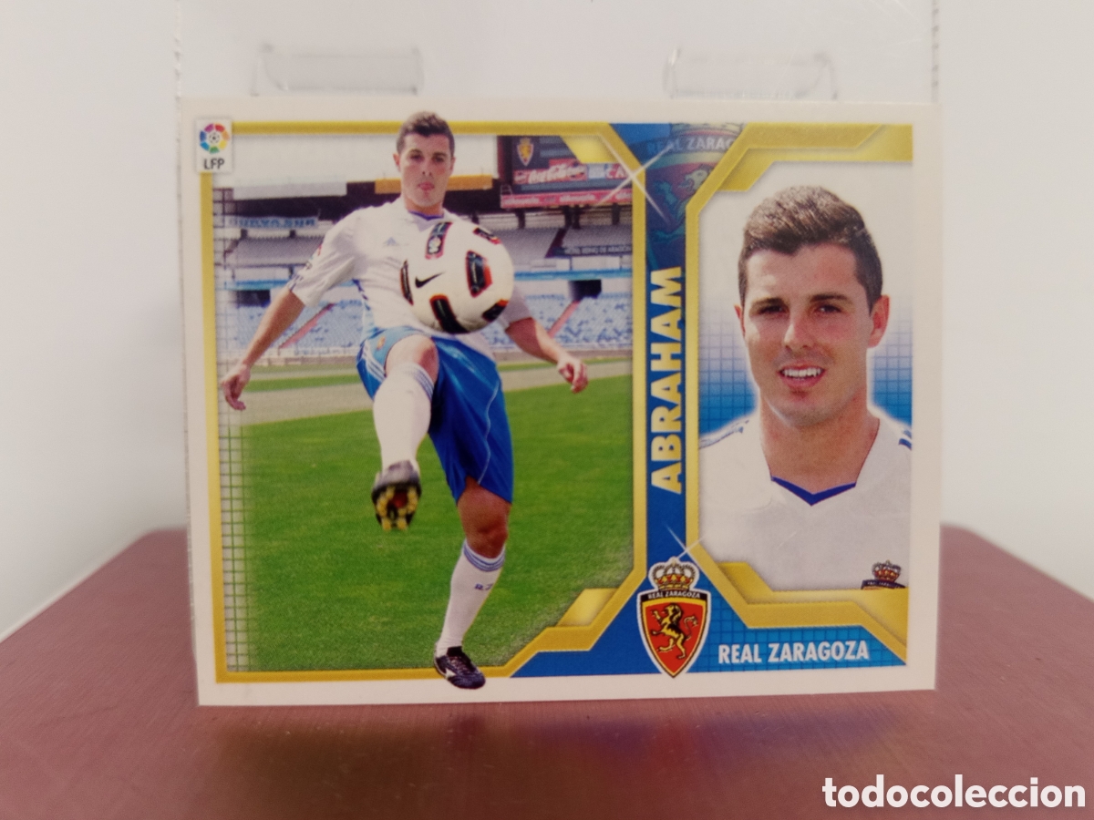 Cartes &agrave; collectionner de Football: ❇️ CROMO ⚽ ABRAHAM ZARAGOZA 2011 2012 11 12 LIGA ESTE LFP BBVA STICKER SIN PEGAR ❇️
