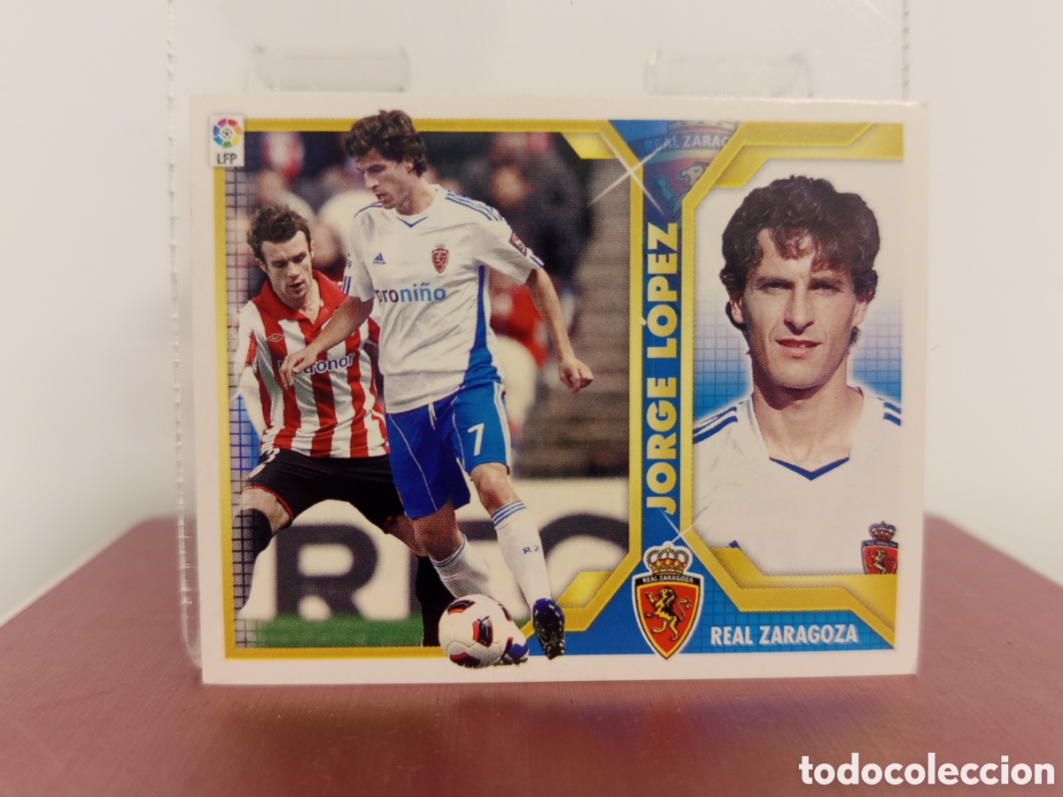 Cartes &agrave; collectionner de Football: ❇️ CROMO ⚽ JORGE L&Oacute;PEZ ZARAGOZA 2011 2012 11 12 LIGA ESTE LFP BBVA STICKER SIN PEGAR ❇️