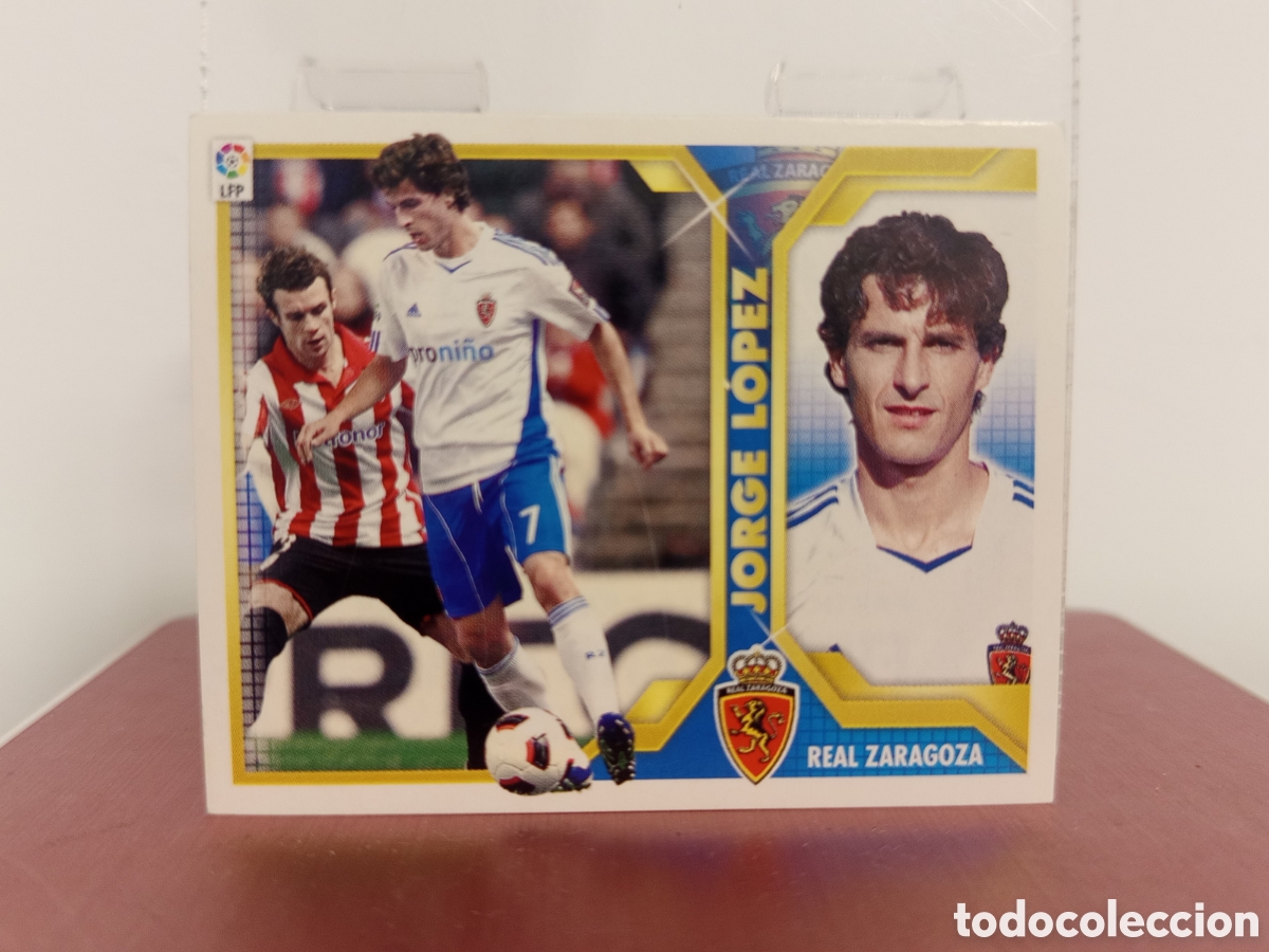 Cartes &agrave; collectionner de Football: ❇️ CROMO ⚽ JORGE L&Oacute;PEZ ZARAGOZA 2011 2012 11 12 LIGA ESTE LFP BBVA STICKER SIN PEGAR ❇️