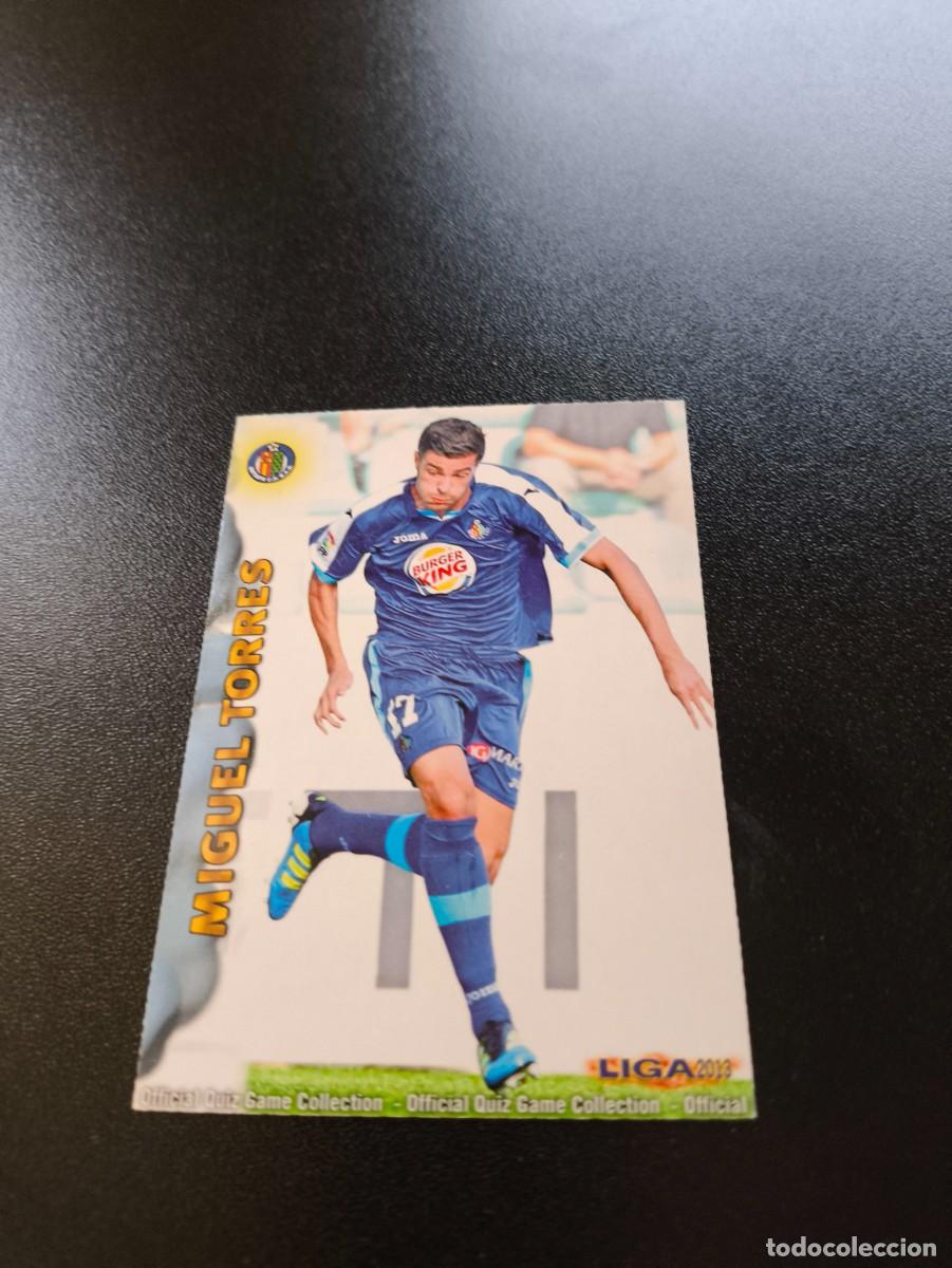 Cromos de F&uacute;tbol: 279 MIGUEL TORRES GETAFE MUNDICROMO LIGA 2012 2013 12 13 NO PANINI ESTE MEGACRACKS