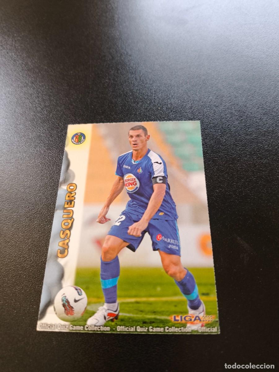 Cromos de F&uacute;tbol: 281 CASQUERO GETAFE MUNDICROMO LIGA 2012 2013 12 13 NO PANINI ESTE MEGACRACKS