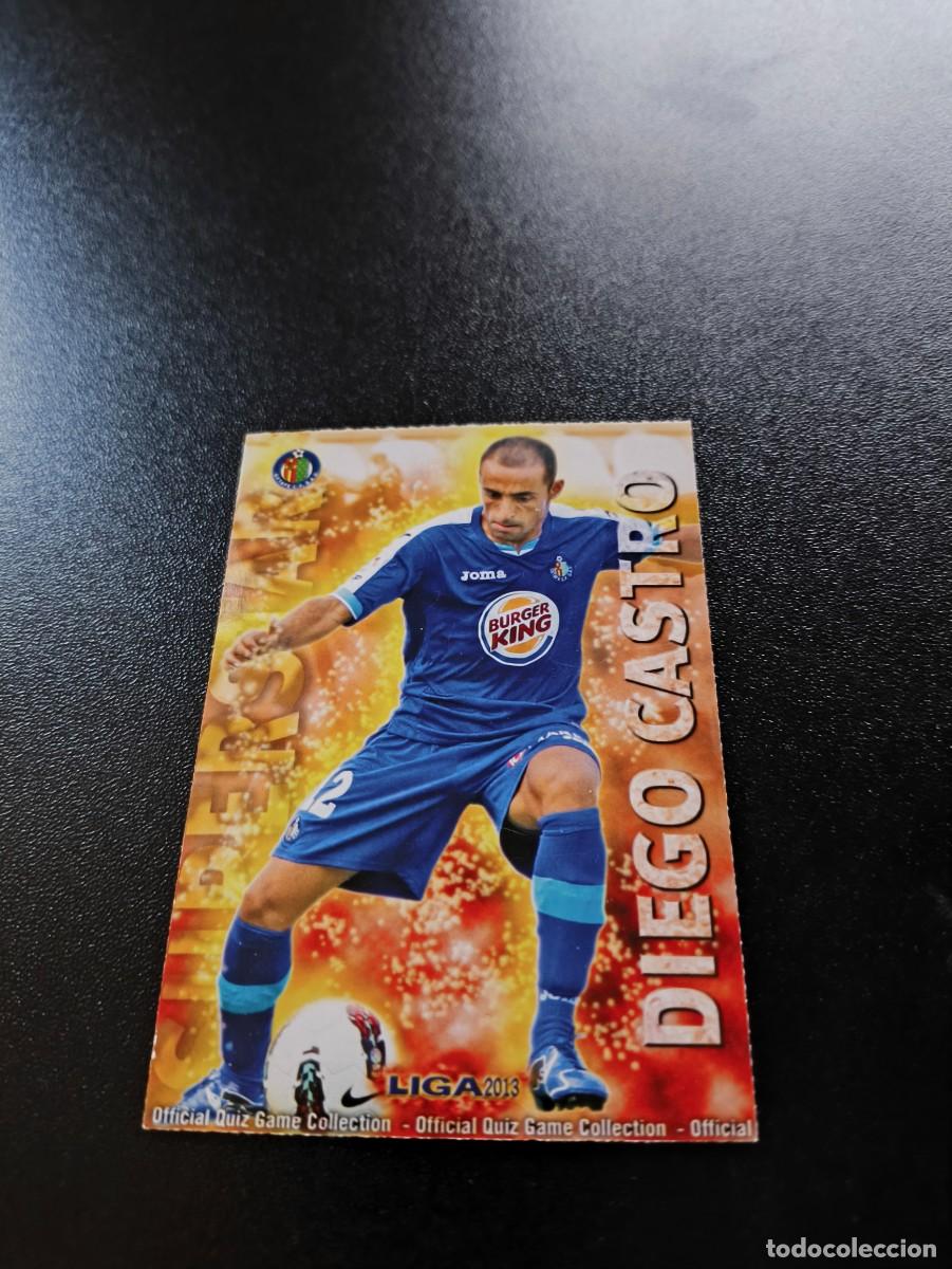 Football Stickers: 294 DIEGO CASTRO SUPERSTAR MATE GETAFE MUNDICROMO LIGA 2012 2013 12 13 NO PANINI ESTE MEGACRACKS