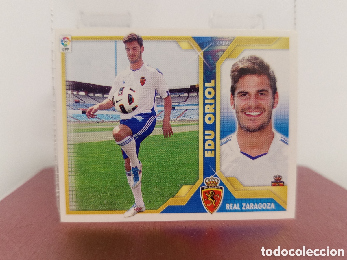 Cartes &agrave; collectionner de Football: ❇️ CROMO ⚽ EDU ORIOL ZARAGOZA 2011 2012 11 12 LIGA ESTE LFP BBVA STICKER SIN PEGAR ❇️