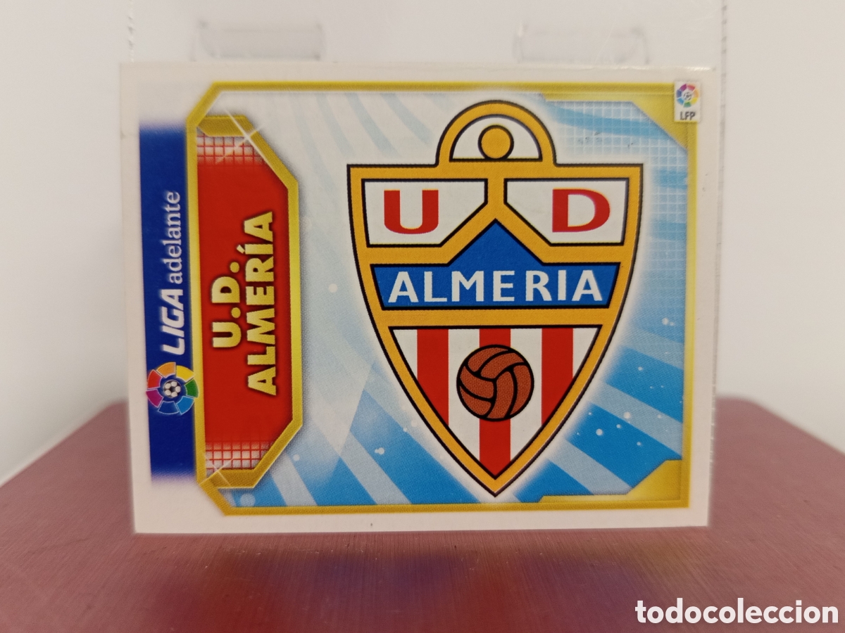 Football Stickers: ❇️ CROMO ⚽ ESCUDO ALMER&Iacute;A 2011 2012 11 12 LIGA ADELANTE ESTE LFP BBVA STICKER SIN PEGAR ❇️