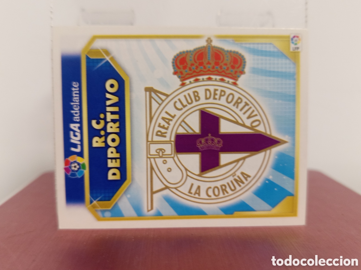 Cromos de F&uacute;tbol: ❇️ CROMO ⚽ ESCUDO DEPORTIVO 2011 2012 11 12 LIGA ADELANTE ESTE LFP BBVA STICKER SIN PEGAR ❇️
