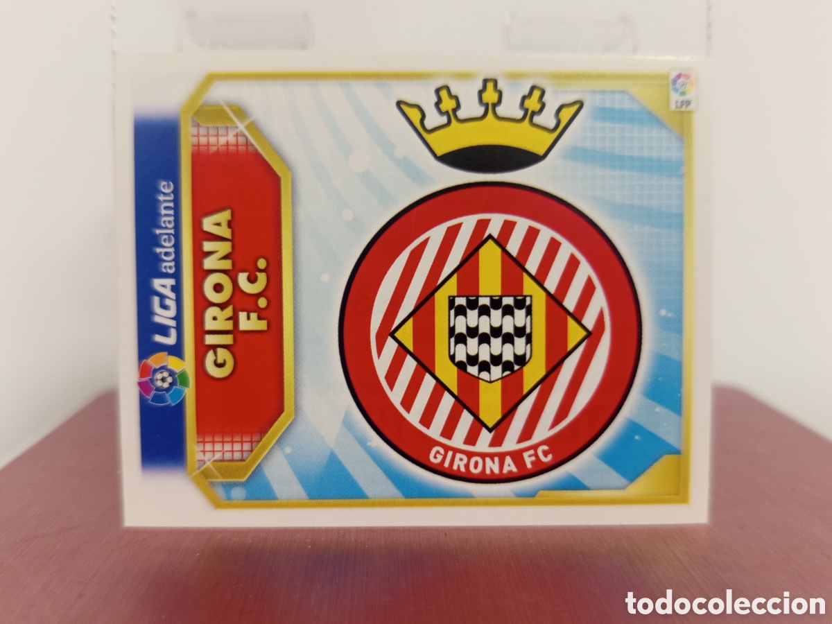 Cromos de F&uacute;tbol: ❇️ CROMO ⚽ ESCUDO GIRONA 2011 2012 11 12 LIGA ADELANTE ESTE LFP BBVA STICKER SIN PEGAR ❇️