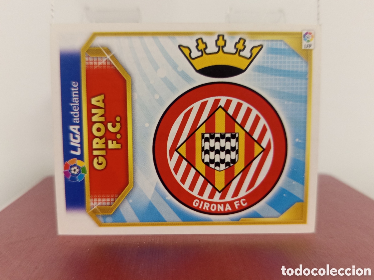 Cromos de F&uacute;tbol: ❇️ CROMO ⚽ ESCUDO GIRONA 2011 2012 11 12 LIGA ADELANTE ESTE LFP BBVA STICKER SIN PEGAR ❇️