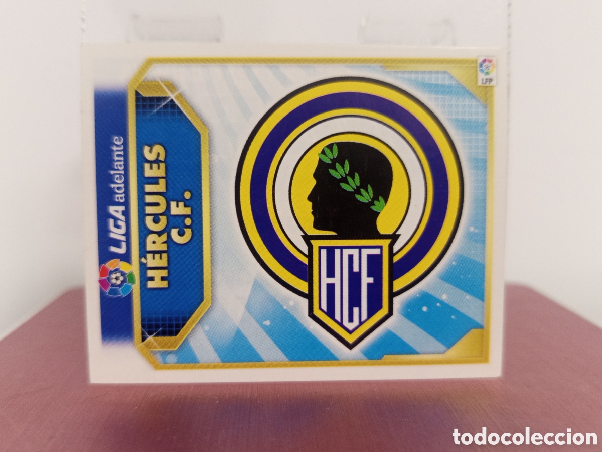 Fu&szlig;ball-Sticker: ❇️ CROMO ⚽ ESCUDO H&Eacute;RCULES 2011 2012 11 12 LIGA ADELANTE ESTE LFP BBVA STICKER SIN PEGAR ❇️