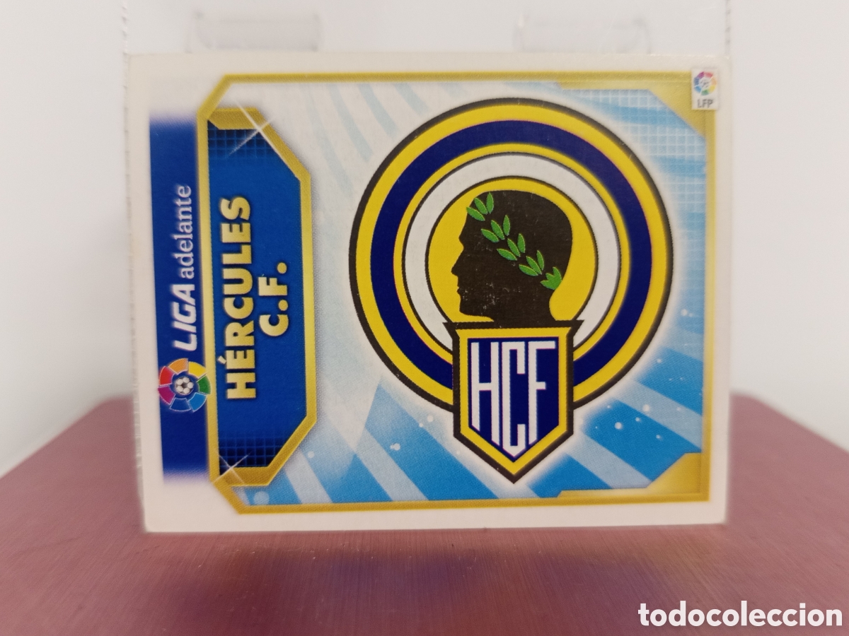 Fu&szlig;ball-Sticker: ❇️ CROMO ⚽ ESCUDO H&Eacute;RCULES 2011 2012 11 12 LIGA ADELANTE ESTE LFP BBVA STICKER SIN PEGAR ❇️