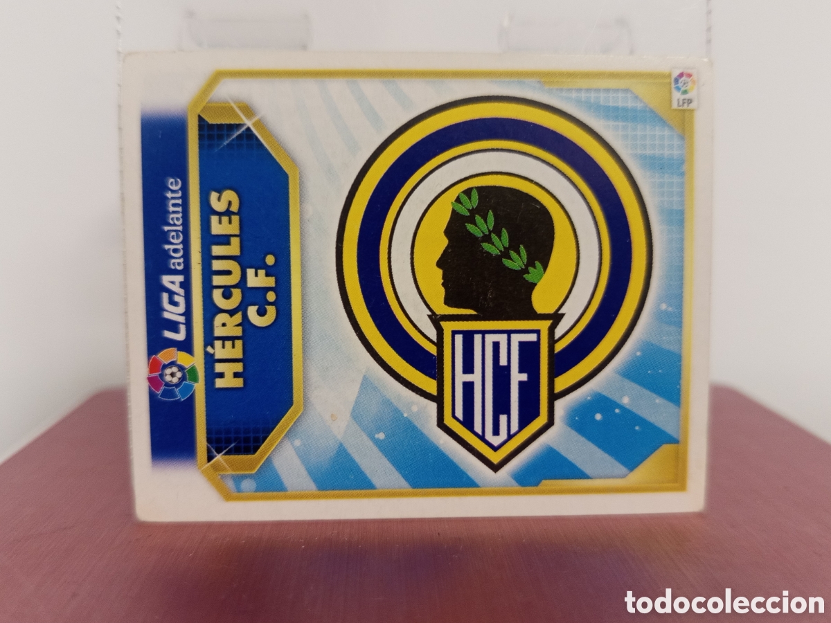 Fu&szlig;ball-Sticker: ❇️ CROMO ⚽ ESCUDO H&Eacute;RCULES 2011 2012 11 12 LIGA ADELANTE ESTE LFP BBVA STICKER SIN PEGAR ❇️