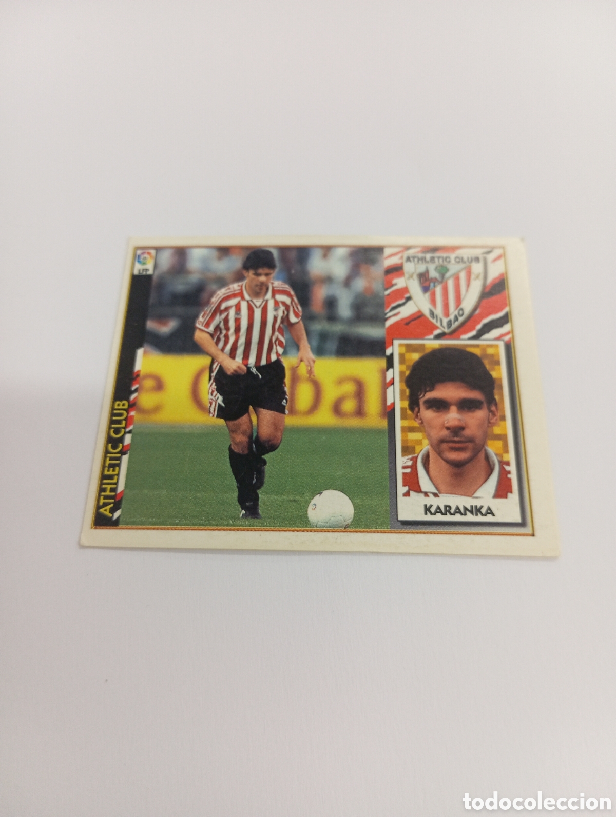 Cartes &agrave; collectionner de Football: KARANKA BAJA Athletic Club Liga Este 1997 1998 NUEVO SIN PEGAR 97 98
