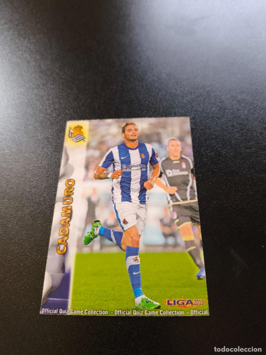 Cromos de F&uacute;tbol: 307 CADAMURO REAL SOCIEDAD MUNDICROMO LIGA 2012 2013 12 13 NO PANINI ESTE MEGACRACKS