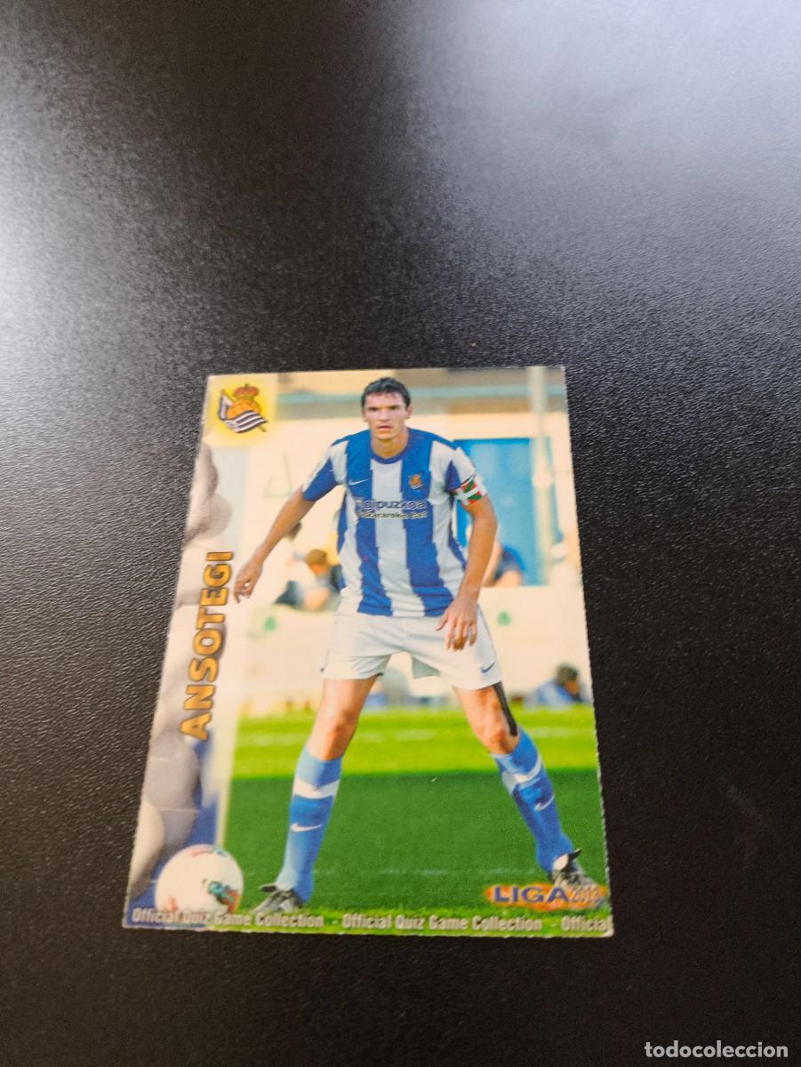 Cromos de F&uacute;tbol: 308 ANSOTEGI REAL SOCIEDAD MUNDICROMO LIGA 2012 2013 12 13 NO PANINI ESTE MEGACRACKS