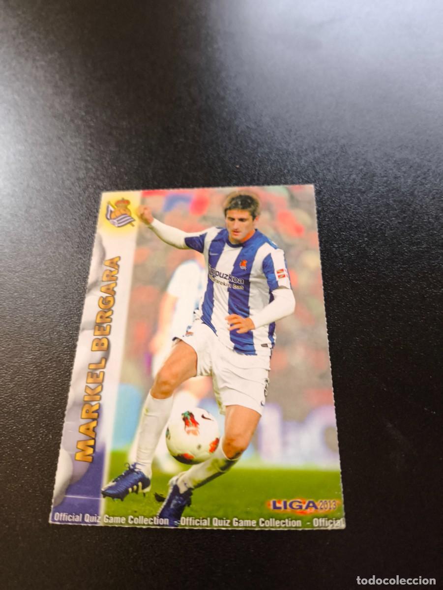 Cromos de F&uacute;tbol: 309 MARKEL BERGARA REAL SOCIEDAD MUNDICROMO LIGA 2012 2013 12 13 NO PANINI ESTE MEGACRACKS