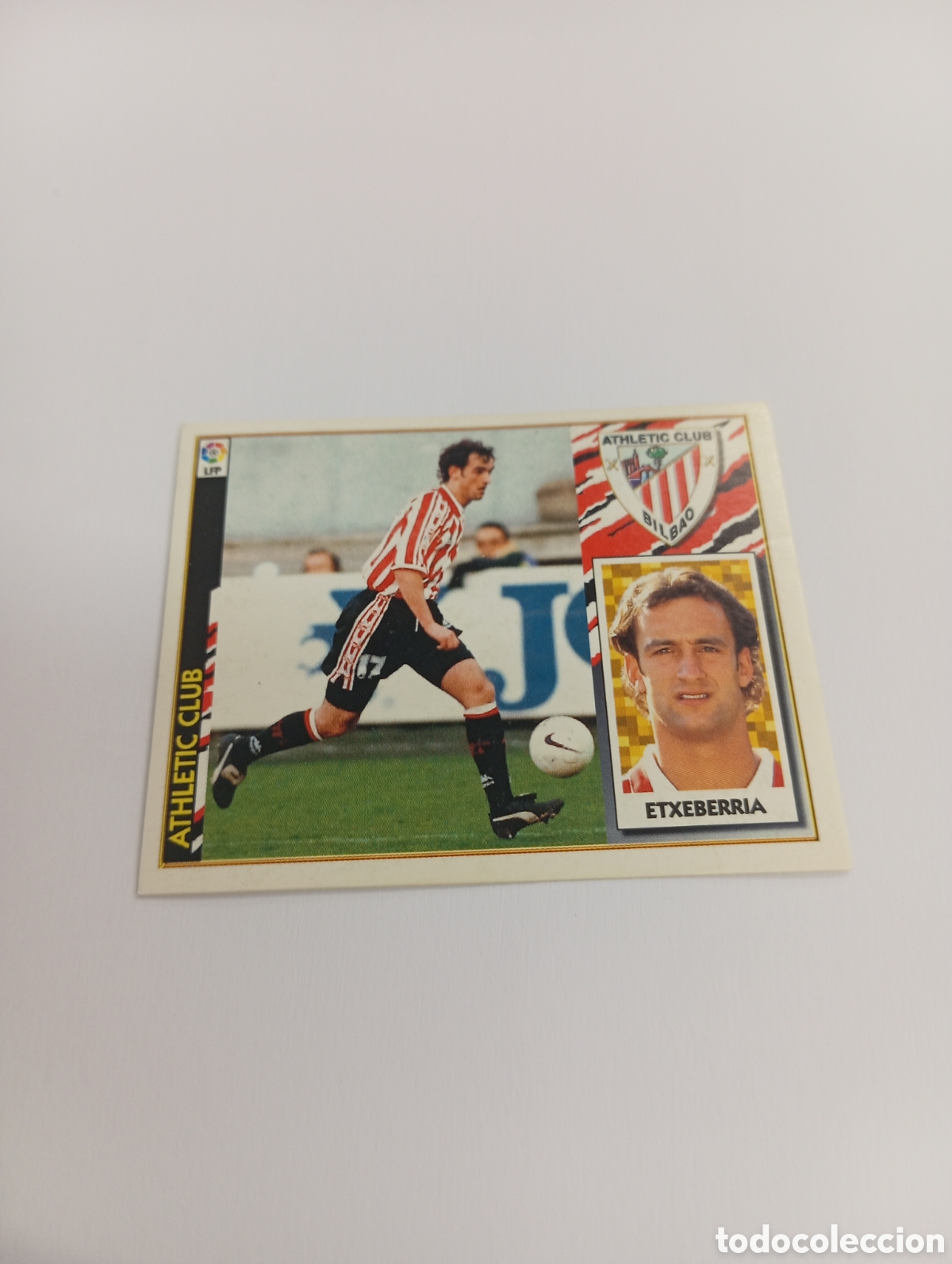 Cromos de F&uacute;tbol: ETXEBERRIA Athletic Club Liga Este 1997 1998 NUEVO SIN PEGAR 97 98