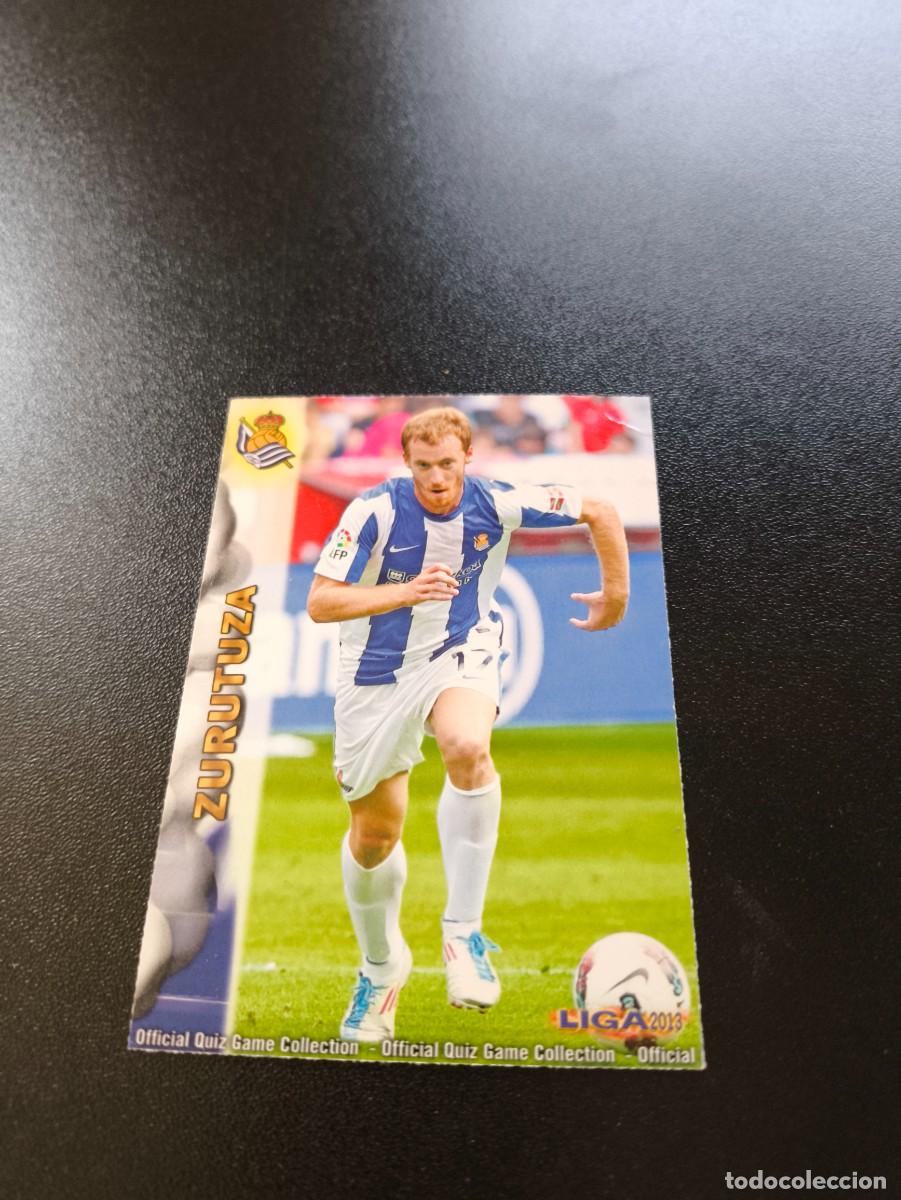 Cromos de F&uacute;tbol: 311 ZURUTUZA REAL SOCIEDAD MUNDICROMO LIGA 2012 2013 12 13 NO PANINI ESTE MEGACRACKS