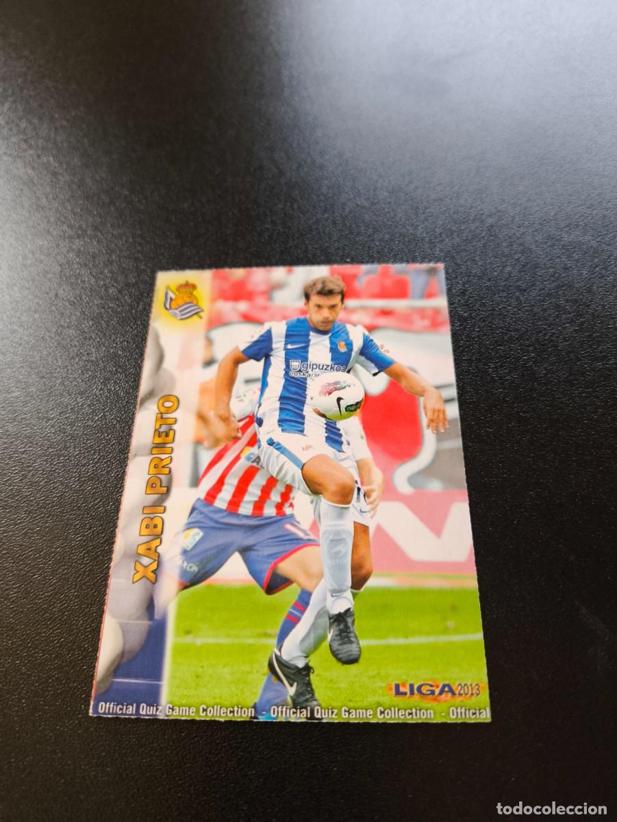 Cromos de F&uacute;tbol: 312 XABI PRIETO REAL SOCIEDAD MUNDICROMO LIGA 2012 2013 12 13 NO PANINI ESTE MEGACRACKS