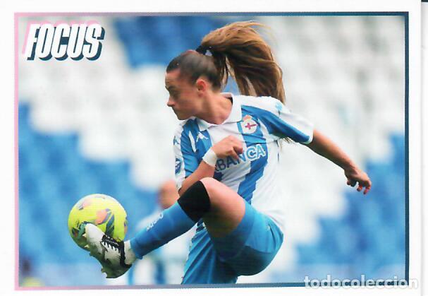 Cromos de F&uacute;tbol: CROMO PANINI LIGA FEMENINA F 2025-26 (25 - 26) - FOCUS N&ordm; 322 - VERA MART&Iacute;NEZ - DVO. ABANCA CORU&Ntilde;A