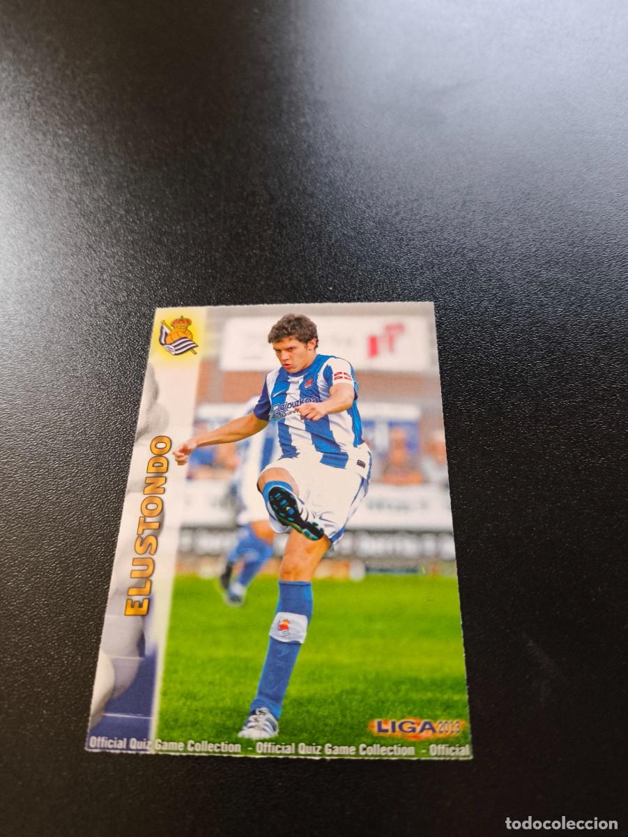 Cromos de F&uacute;tbol: 313 ELUSTONDO REAL SOCIEDAD MUNDICROMO LIGA 2012 2013 12 13 NO PANINI ESTE MEGACRACKS