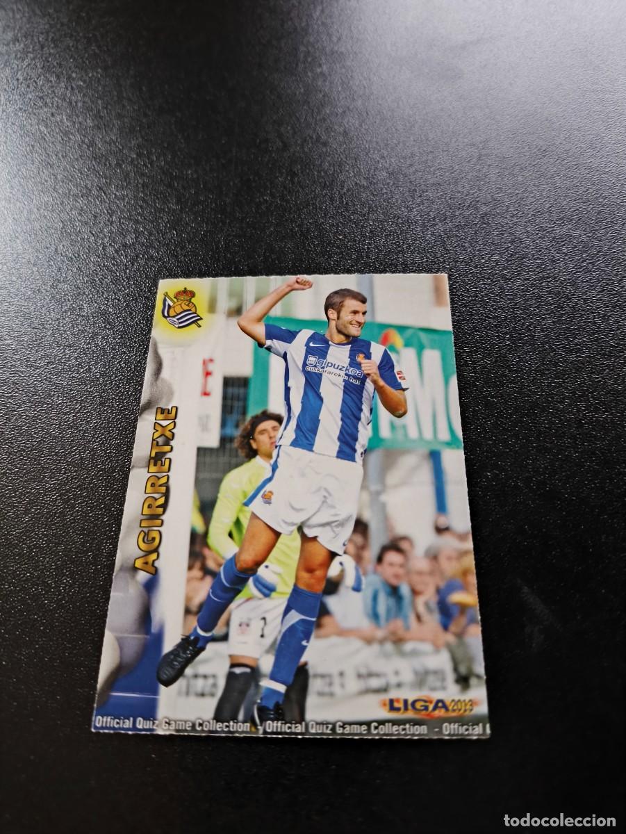 Cromos de F&uacute;tbol: 317 AGIRRETXE REAL SOCIEDAD MUNDICROMO LIGA 2012 2013 12 13 NO PANINI ESTE MEGACRACKS