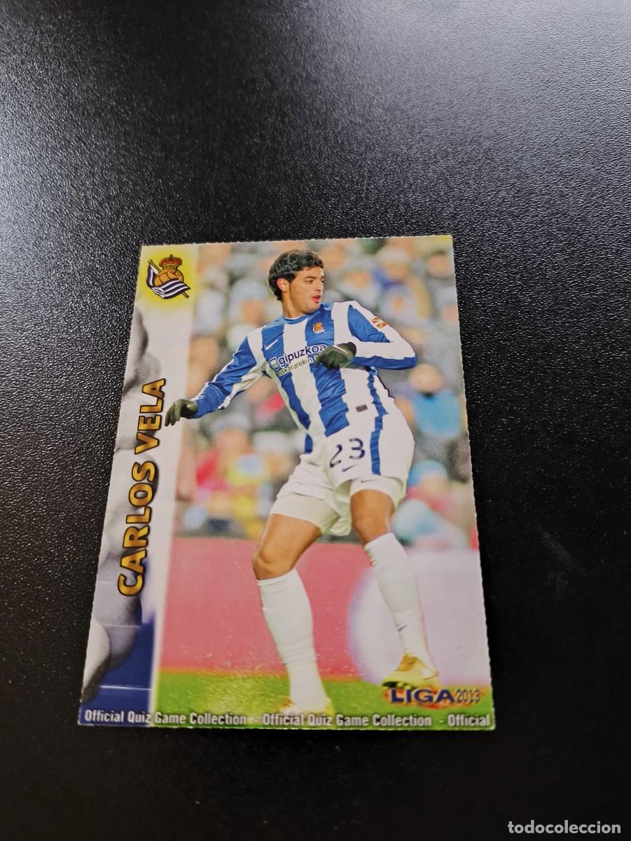 Cromos de F&uacute;tbol: 318 CARLOS VELA REAL SOCIEDAD MUNDICROMO LIGA 2012 2013 12 13 NO PANINI ESTE MEGACRACKS