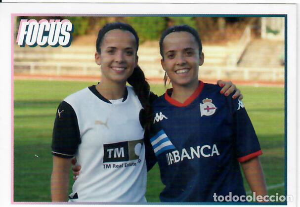 Football Stickers: CROMO PANINI LIGA FEMENINA F 2025-26 (25 - 26) - FOCUS N&ordm; 326 - GEMELAS ORTIZ -VALENCIA DVO. ABANCA