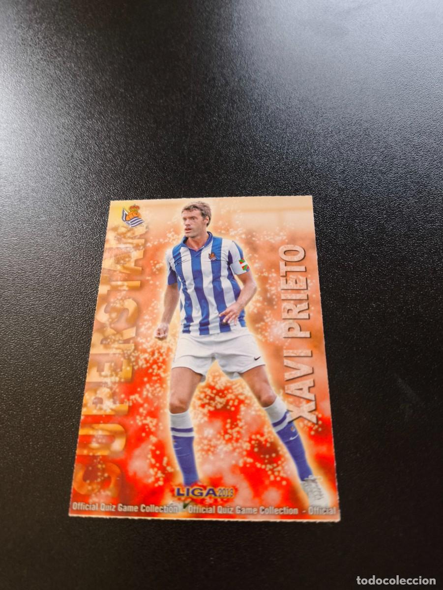Football Stickers: 322 XABI PRIETO SUPER MATE REAL SOCIEDAD MUNDICROMO LIGA 2012 2013 12 13 NO PANINI ESTE MEGACRACKS