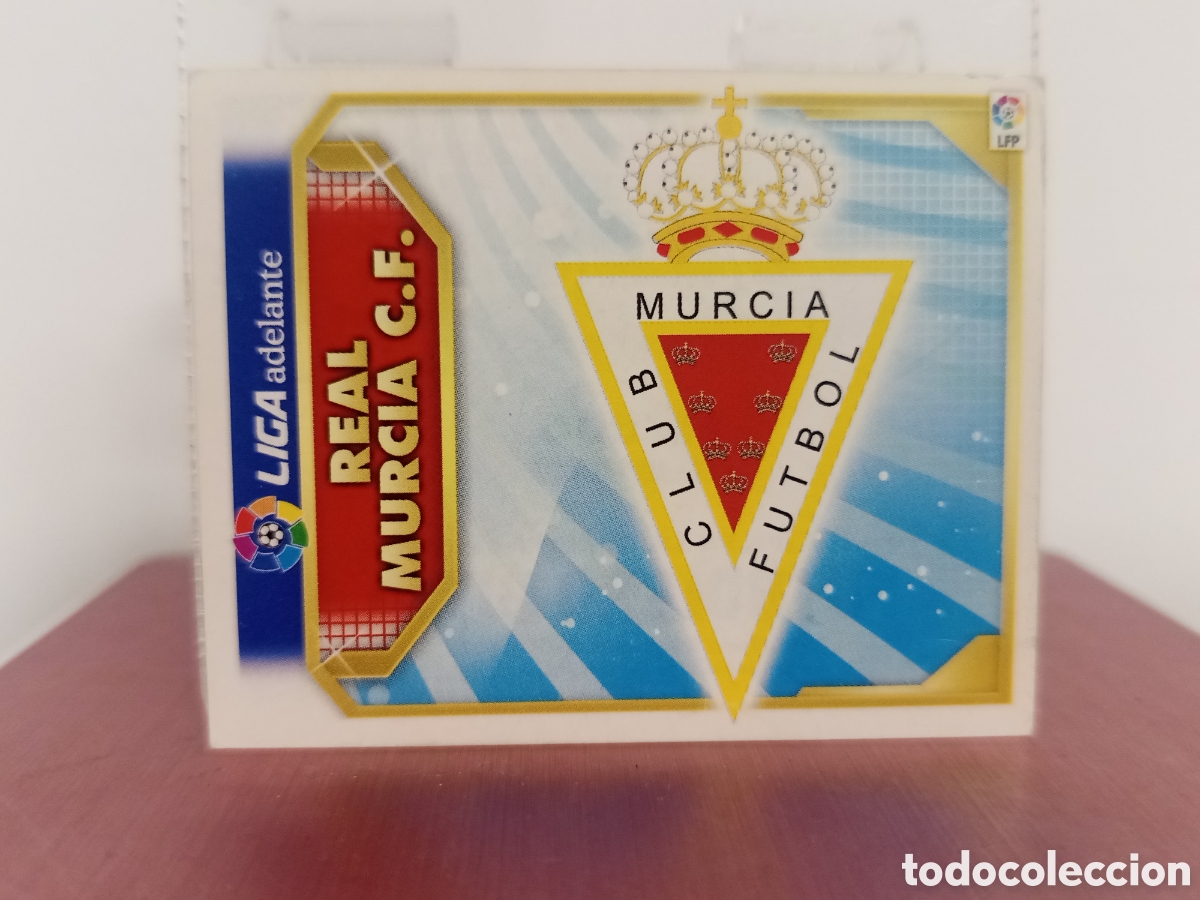 Football Stickers: ❇️ CROMO ⚽ ESCUDO MURCIA 2011 2012 11 12 LIGA ADELANTE ESTE LFP BBVA STICKER SIN PEGAR ❇️
