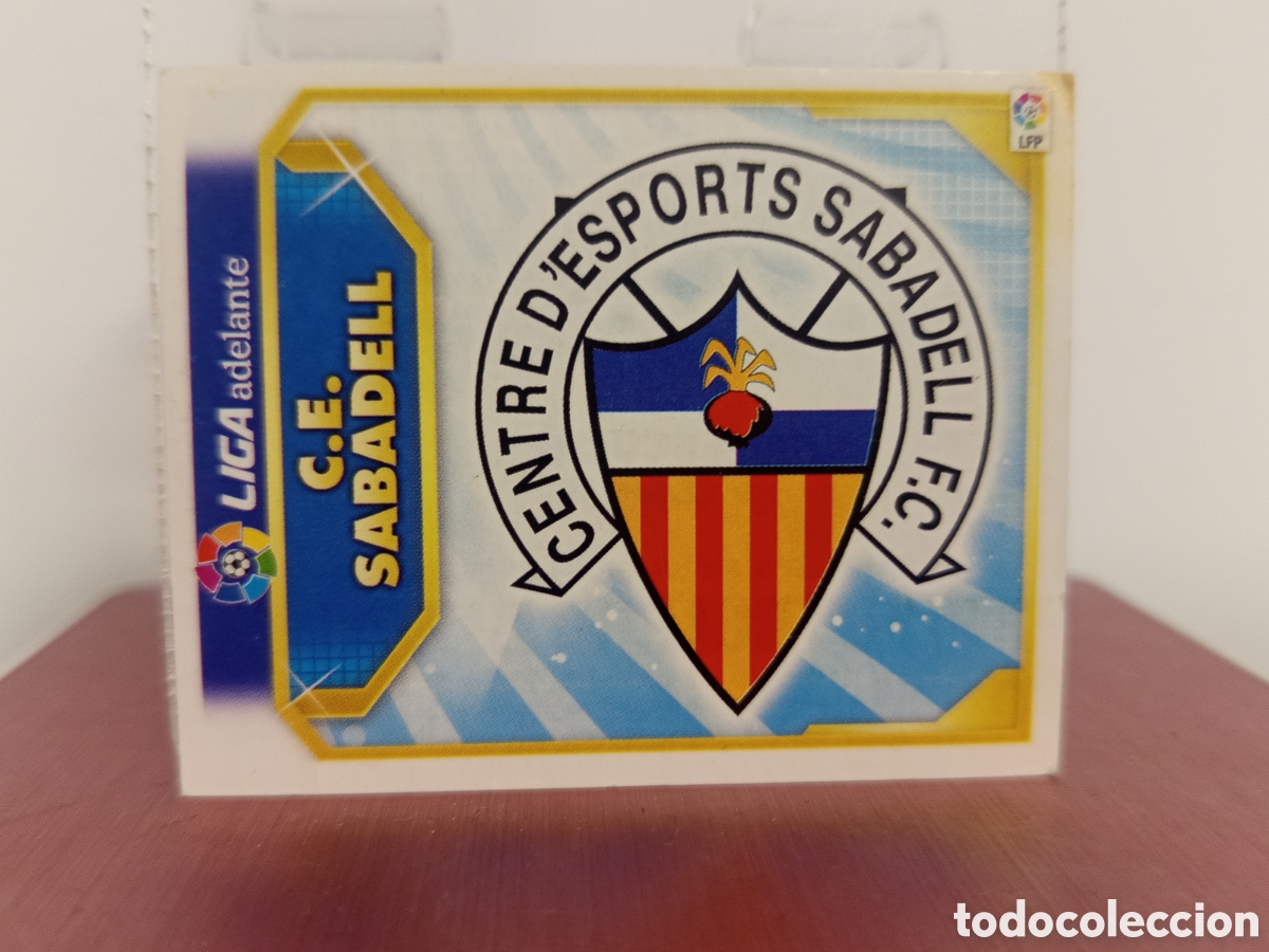 Football Stickers: ❇️ CROMO ⚽ ESCUDO SABADELL 2011 2012 11 12 LIGA ADELANTE ESTE LFP BBVA STICKER SIN PEGAR ❇️