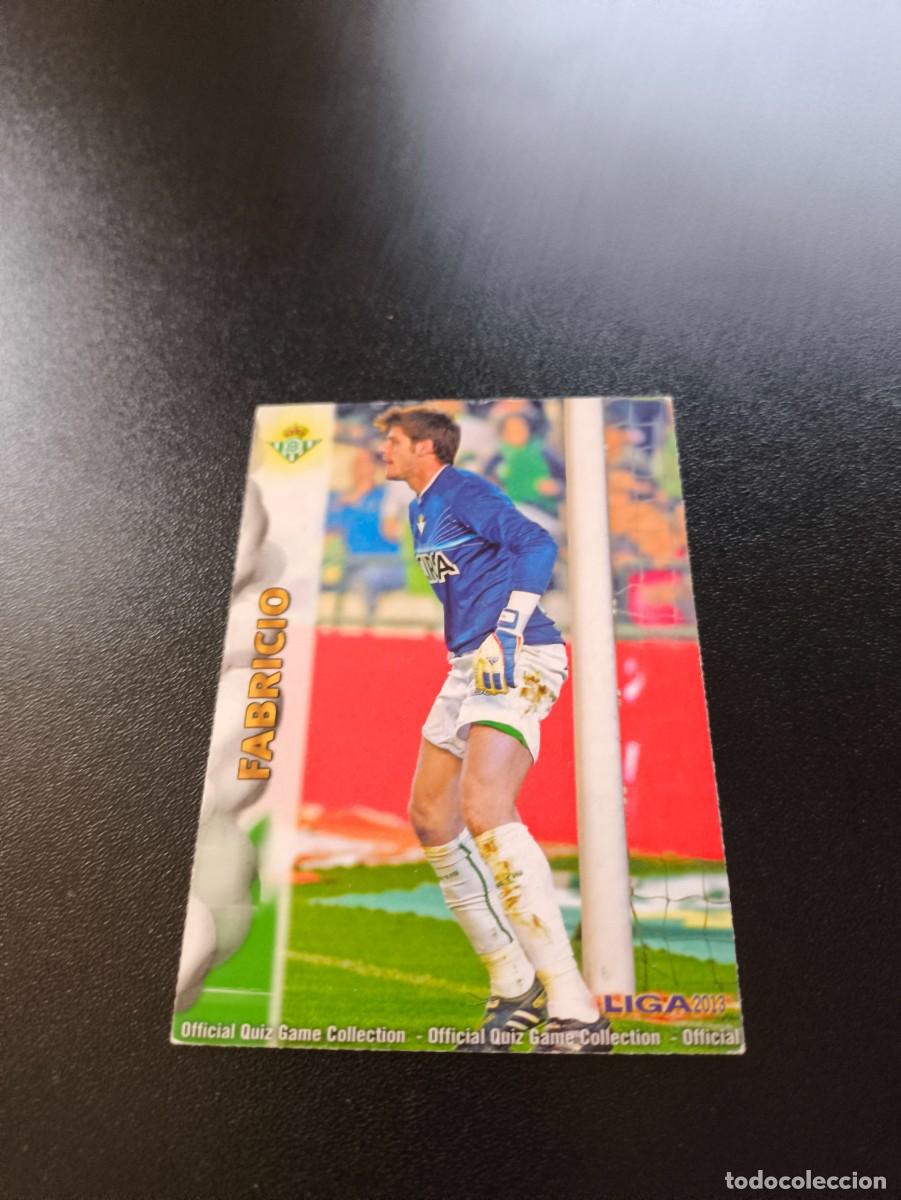 Cartes &agrave; collectionner de Football: 329 FABRICIO REAL BETIS MUNDICROMO LIGA 2012 2013 12 13 NO PANINI ESTE MEGACRACKS